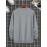Deer Horn Print Men's Round Neck Sweatshirt - Loose Trendy Pullover for Autumn Winter