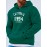1994 Letter Print Men's Hooded Sweatshirt - Fleece Lined and Warm