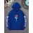 Men's Rose Artistic Letters Print Hooded Sweatshirt - Casual Long Sleeve Pullover for Autumn/Winter