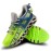 Men's Trendy Street Style Colour Block Breathable Blade Type Running Shoes, Comfy Non Slip Durable Lace Up Sneakers For Men's Outdoor Activities