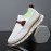 Plus Size Men's Solid Colour Slip On Sock Shoes, Comfy Non Slip Casual Soft Sole Shoes For Men's Outdoor Activities