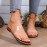 Women's Transparent Flat Slides, Open Toe Double Band Slip On Shoes, Casual Outside Beach Slide Sandals